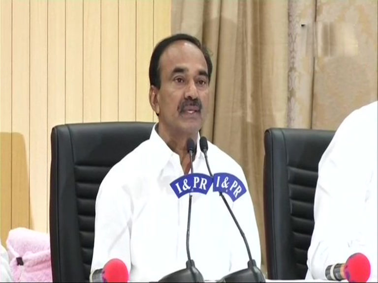 Minister Etela Rajender