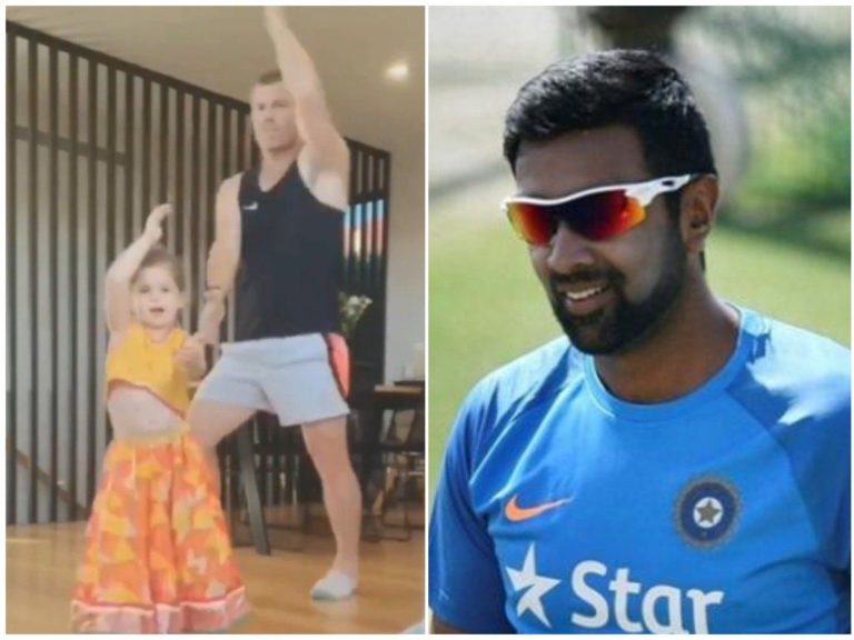 david warner ashwin