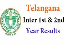 telangana inter results