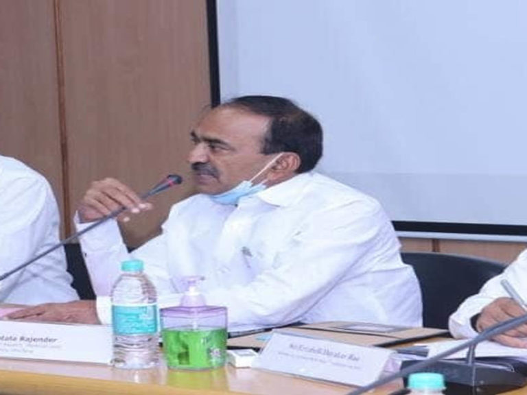 Minister Etela Rajender