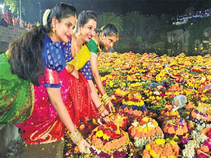 saddula bathukamma