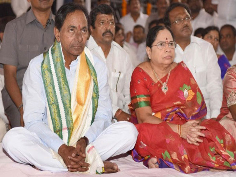 kcr wife shoba