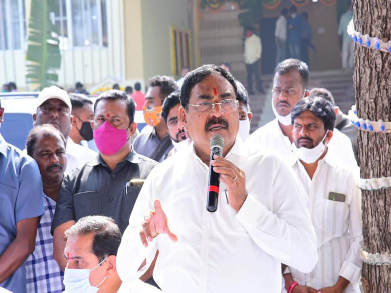 Minister Errabelli Dayakar