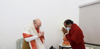 amit shah and kcr