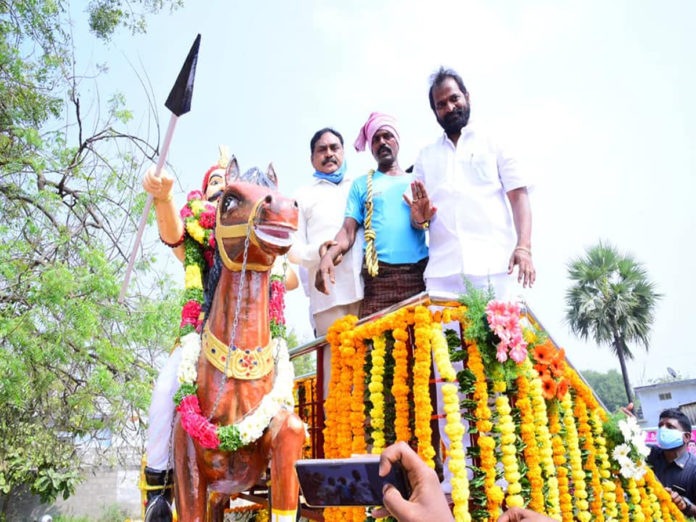 Minister Srinivas Goud