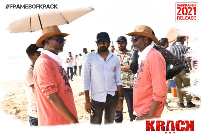 Krack Movie Working stills