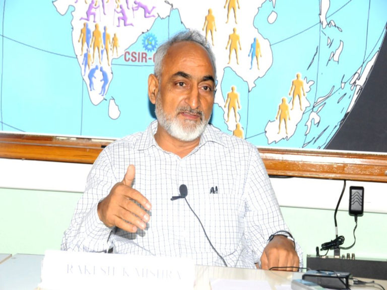CCMB Director Rakesh Mishra
