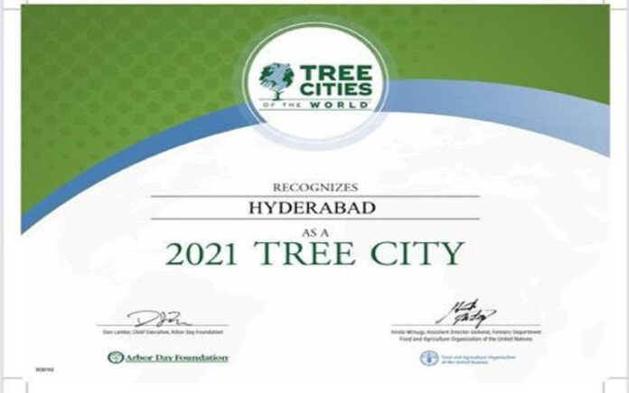Hyderabad-2021 Tree City of the World