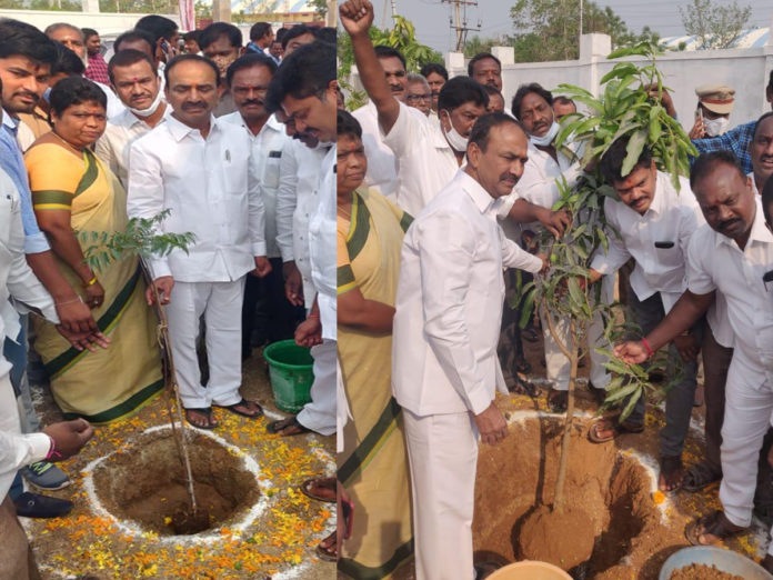 Minister Etela Rajender