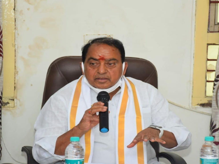 Minister Indrakaran Reddy