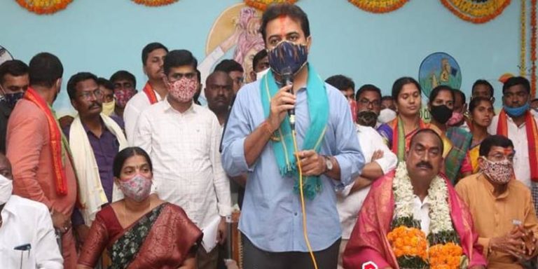 దేశానికే అన్నం పెట్టే స్ధాయిలో తెలంగాణ: మంత్రి కేటీఆర్