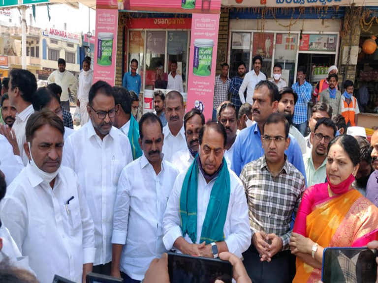 నిర్మల్ జిల్లాకు అందరి నుండి ప్రశంసలు- మంత్రి అల్లోల