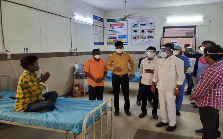 Minister Prashanth Reddy