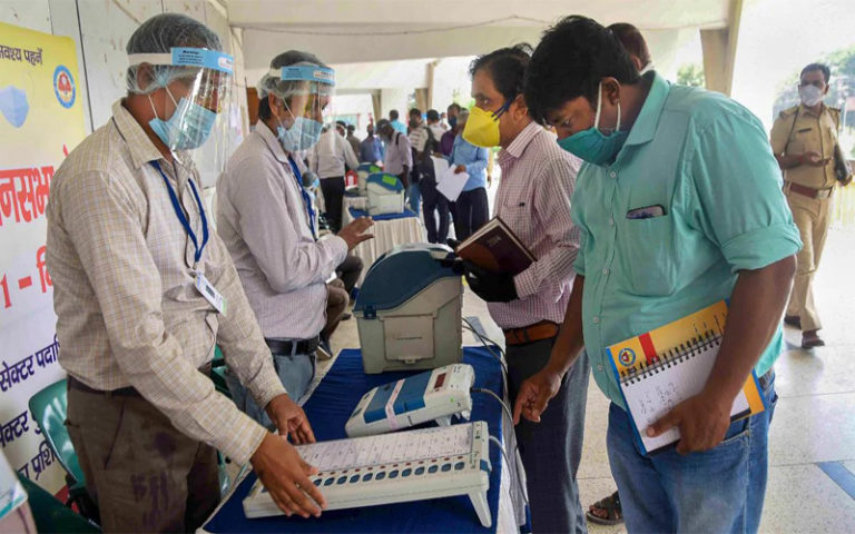 Sagar bypoll Counting