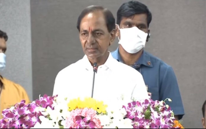 KCR speaking