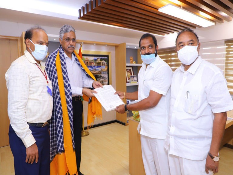 Minister Srinivas Goud