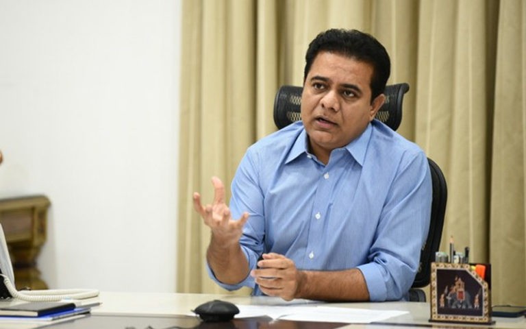 రక్షణ శాఖ మంత్రి రాజ్ నాథ్ సింగ్‌కు కేటీఆర్ లేఖ..