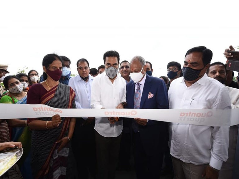 పోక‌ర్ణ కంపెనీని ప్రారంభించిన మంత్రి కేటీఆర్..