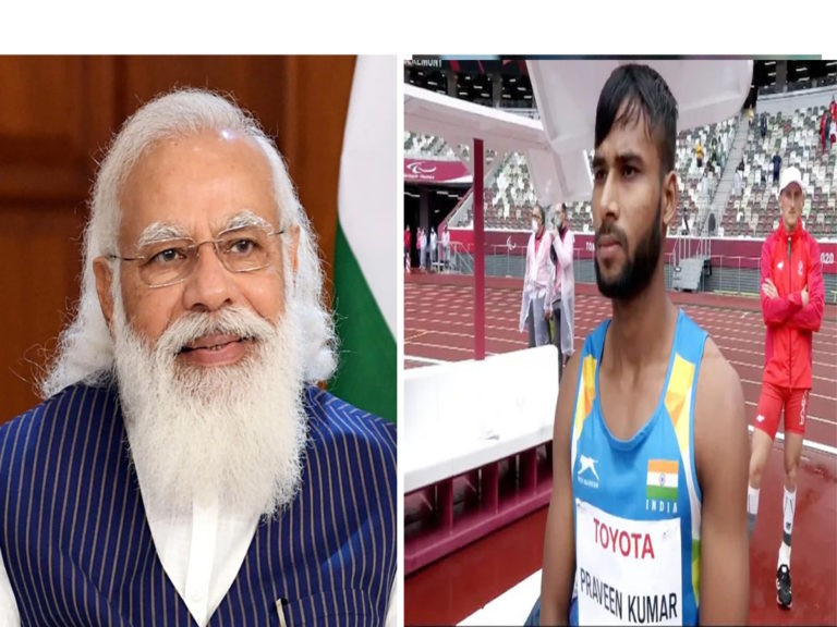 హైజంపర్‌ ప్రవీణ్‌ కుమార్‌పై ప్రధాని ప్రశంసలు..