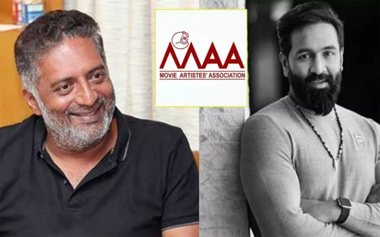 ‘మా’ ఎన్నికల కేంద్రం వద్ద ఉద్రిక్తత..