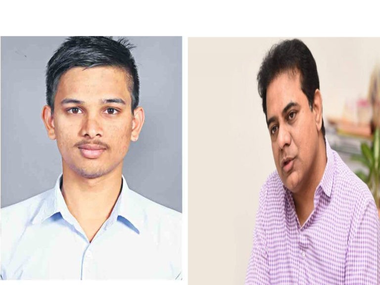 అనాథ విద్యార్థికి అండగా మంత్రి కేటీఆర్‌..