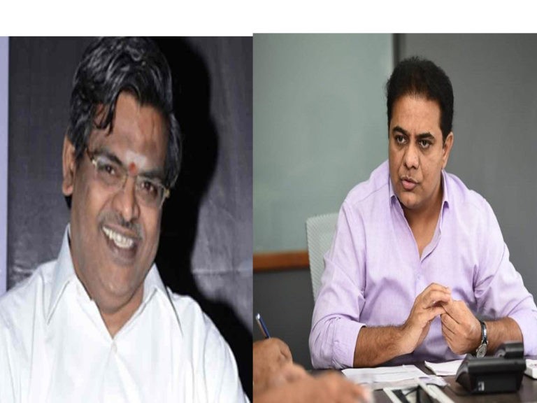 సిరివెన్నెల మరణం పట్ల మంత్రి కేటీఆర్ సంతాపం..