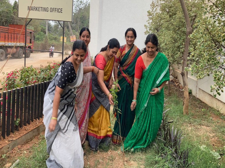 ట్రియంప్ విల్లాస్ కాలనీలో గ్రీన్ ఇండియా ఛాలెంజ్‌..