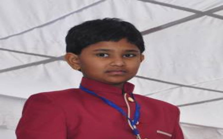 సిక్కోలు చిన్నారికి దక్కిన విశిష్ట గౌరవం..