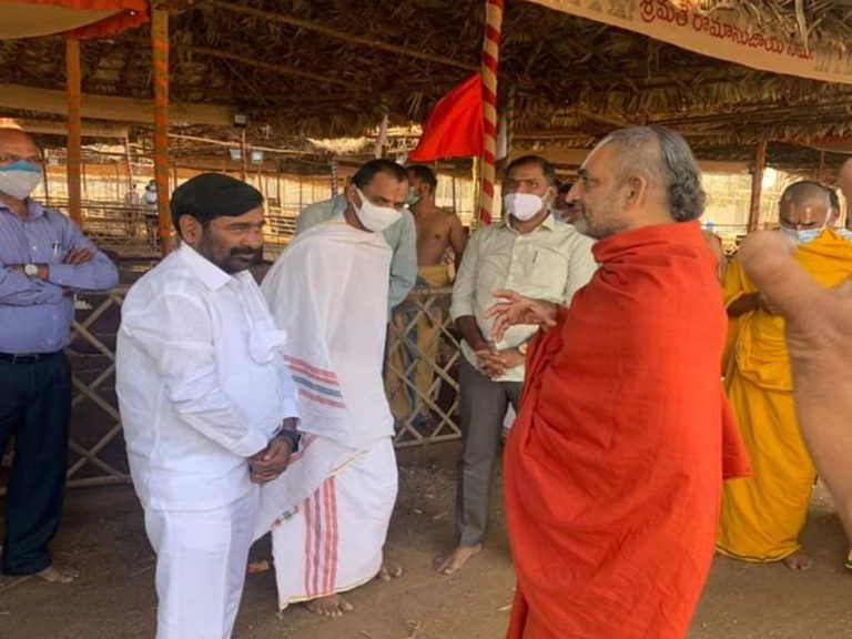 ఆధ్యాత్మిక హబ్‌గా ముచ్చింతల్‌ ఆశ్రమం -మంత్రి జగదీష్ రెడ్డి