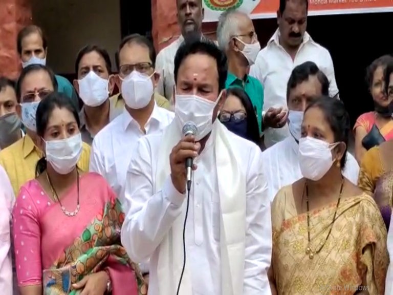 ప్రతీ ఒక్కరు మస్కులు ధరించండి- కిషన్ రెడ్డి