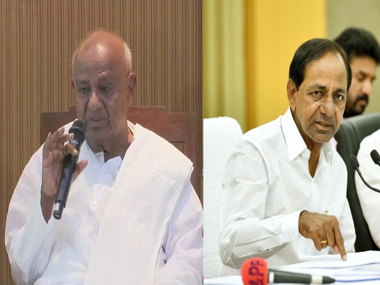సీఎం కేసీఆర్‌కు మాజీ ప్రధాని దేవేగౌడ మద్ధతు..