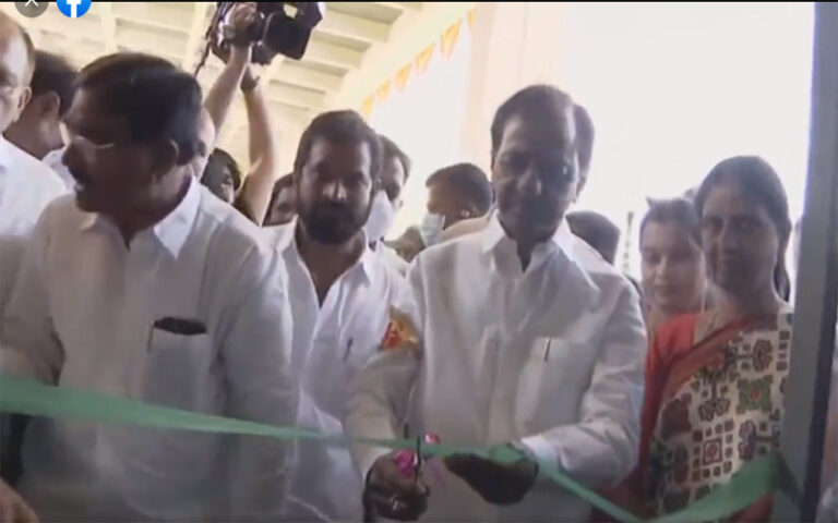 వ‌న‌ప‌ర్తిలో టీఆర్ఎస్ ఆఫీసును ప్రారంభించిన సీఎం కేసీఆర్‌..