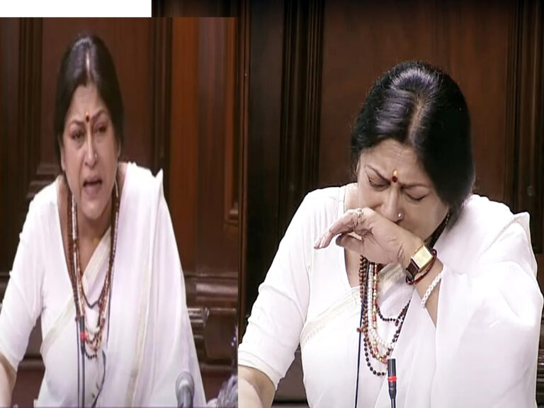 రాజ్యసభలో కన్నీరు పెట్టుకున్న ఎంపీ రూపా గంగూలీ..