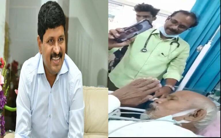 వనజీవి రామయ్యకు ఎంపీ సంతోష్ పరామర్శ..