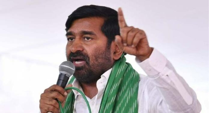 minister Jagadhish reddy