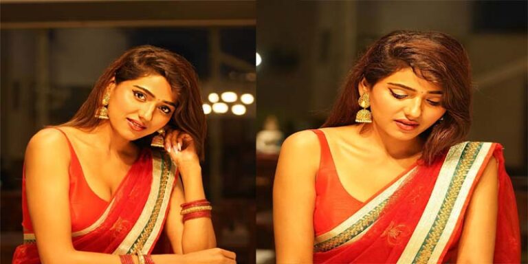 Actress Dollysha looking fabulous in Red