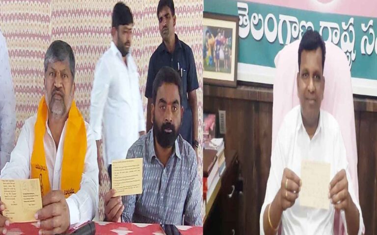 మోదీకి పోస్ట్‌కార్డు రాసిన ప్రజాప్రతినిధులు