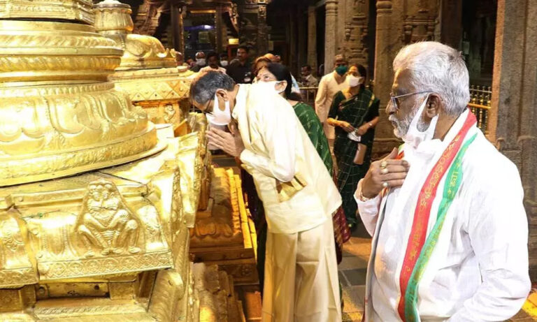 సుందర తిరుమల కార్యక్రమంలో ఎన్వీ రమణ..