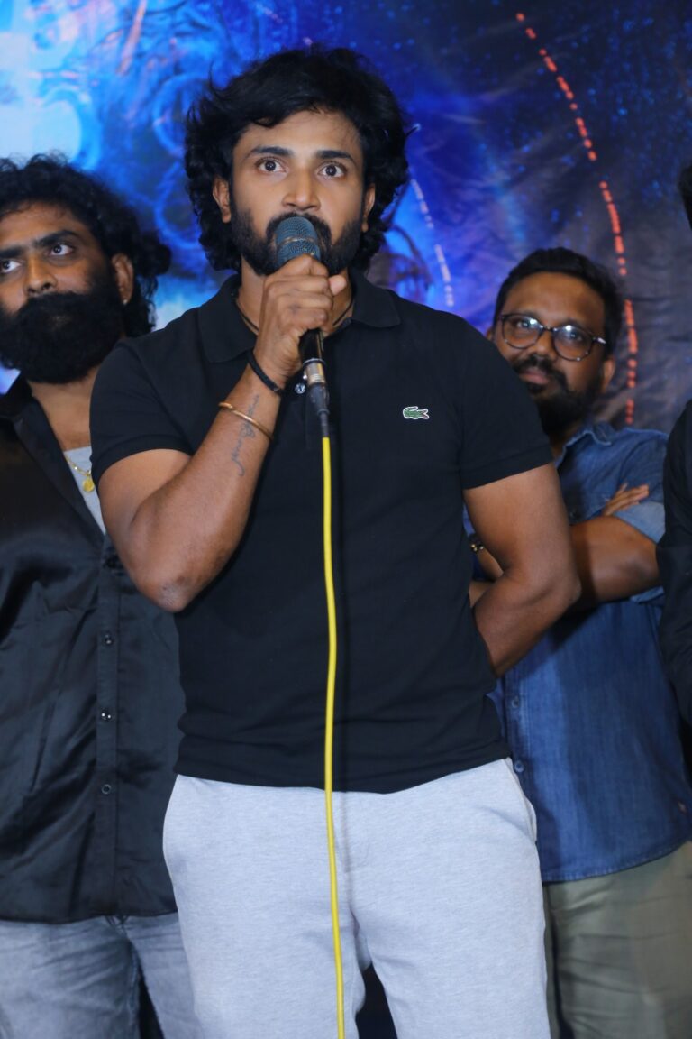 Vrushabha Fist Look Launch Stills