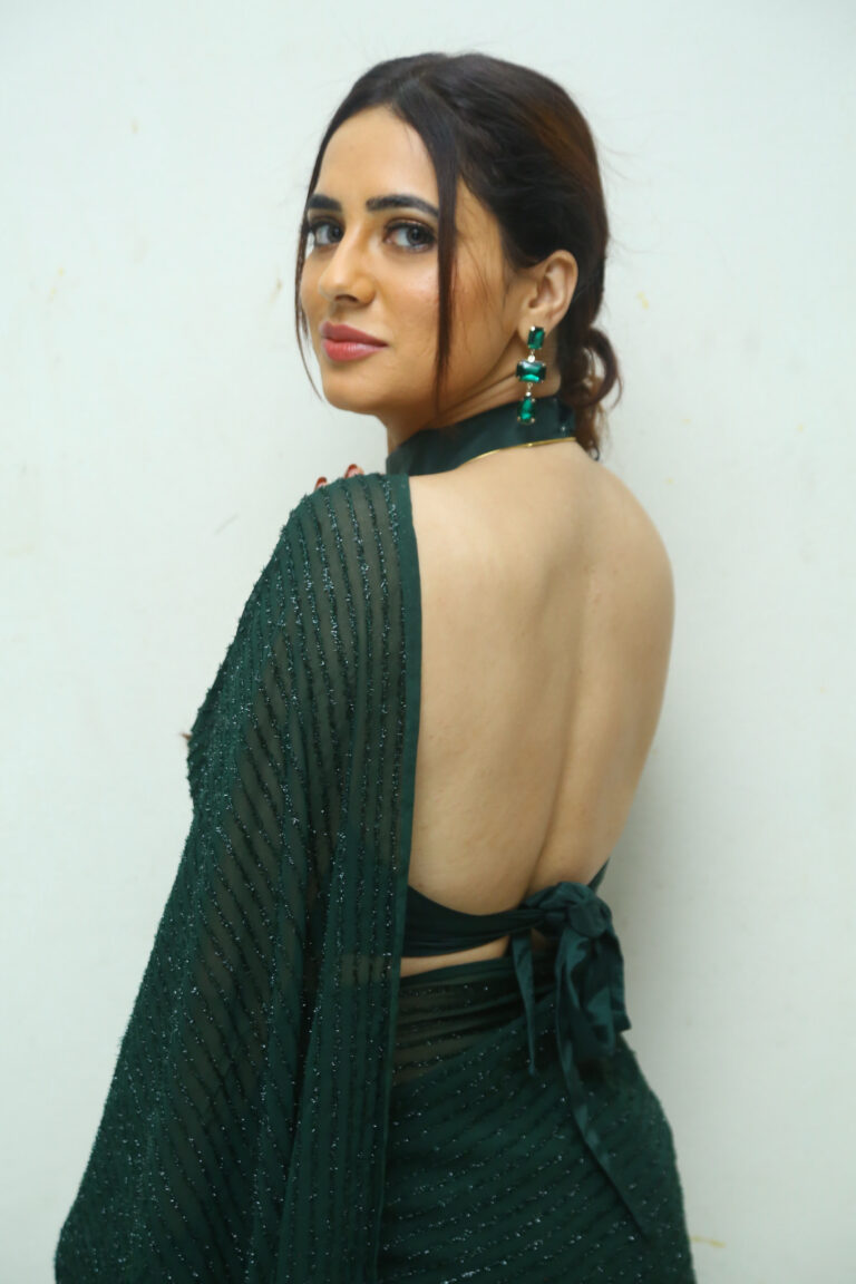 priyanka rewri looks stunning in black saree