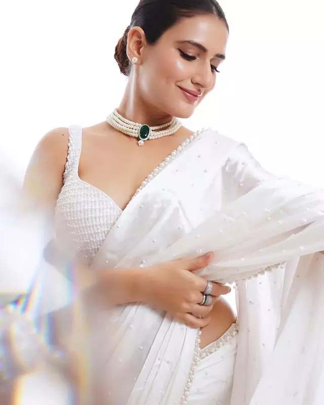 Fatima Sana Shaikh Stunning at white
