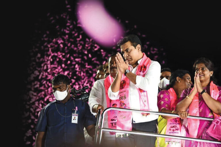 KTR:నల్గొండలో మంత్రి కేటీఆర్‌ రోడ్ షోలు