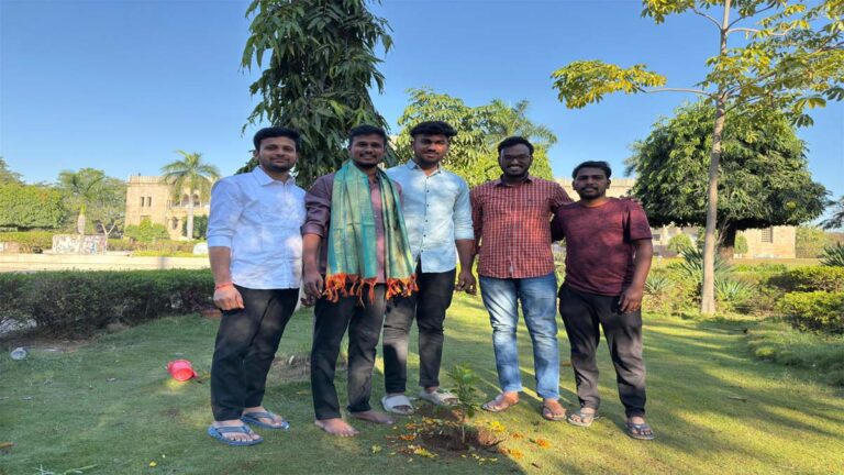 గ్రీన్ ఛాలెంజ్‌లో బీఆర్ఎస్వీ నేత నాగేందర్‌ రావు