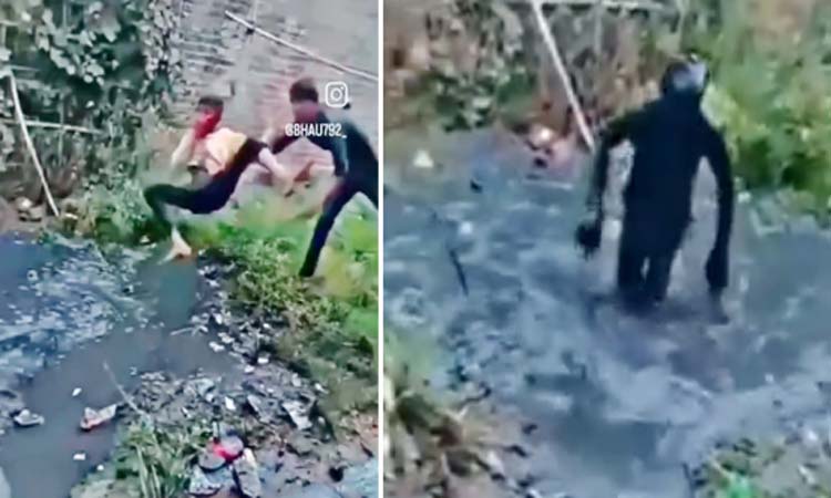 వైరల్ వీడియో.. వింత హోలీ!