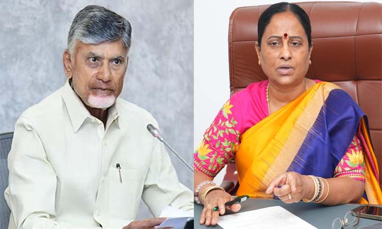 ఏపీ సీఎం చంద్రబాబుకు కొండా సురేఖ లేఖ