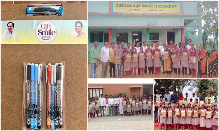 గిఫ్ట్ ఏ స్మైల్..విద్యార్థులకు కేటీఆర్ సాయం
