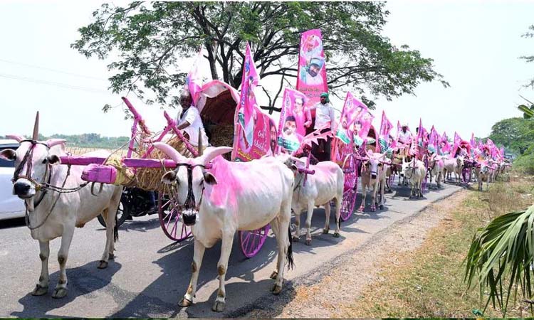 బండెనక బండి కట్టి..BRS సభకు!