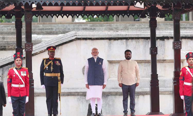 శ్రీలంకలో మోడీకి ఘనస్వాగతం