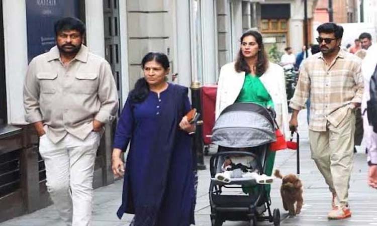 లండన్‌కు మెగా ఫ్యామిలీ