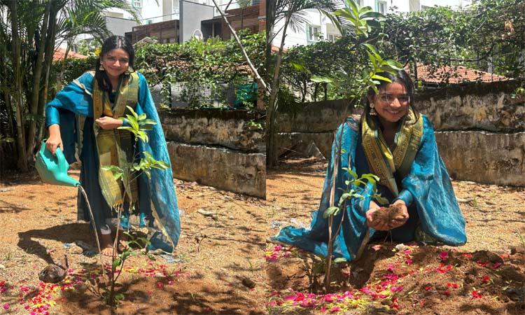 GIC:హరితసేనలో నటి మహాలక్ష్మీ